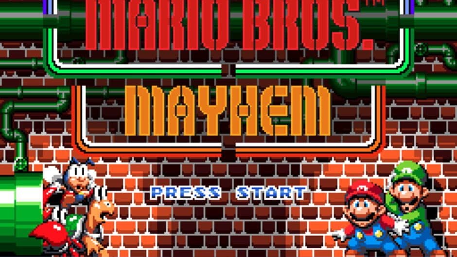 Скриншот 1 из Mario Bros. Mayhem