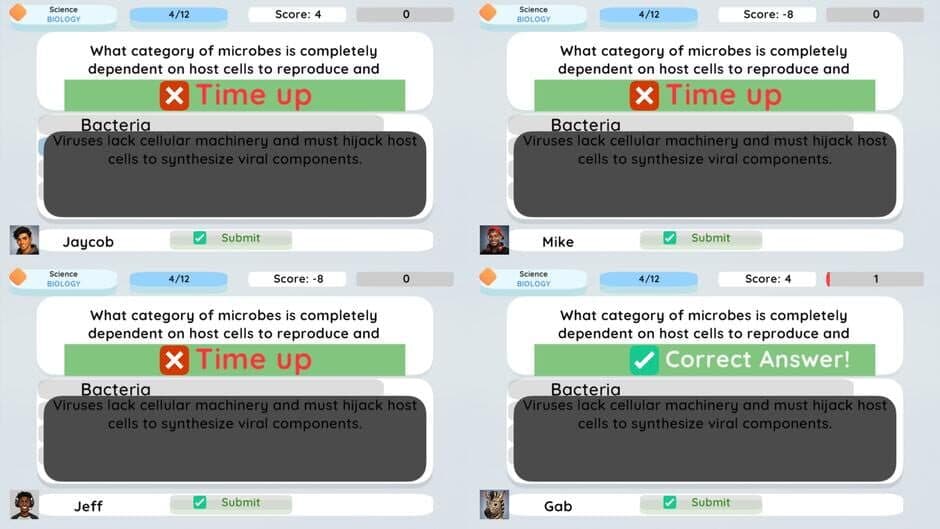 Скриншот 1 из Quiz Challenge Multiplayer
