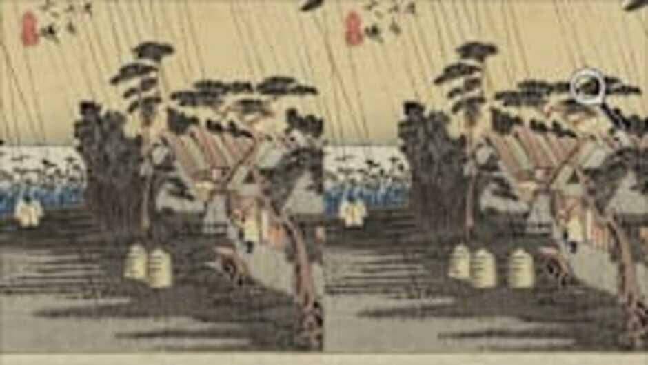 Скриншот 3 из Spot the Difference Ukiyo-e: Fifty-Three Stations of the Toukaidou