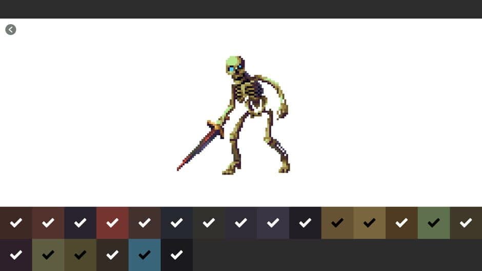 Скриншот 4 из Pixel Art Monster: Color by Number