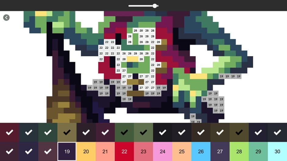 Скриншот 5 из Pixel Art Monster: Color by Number