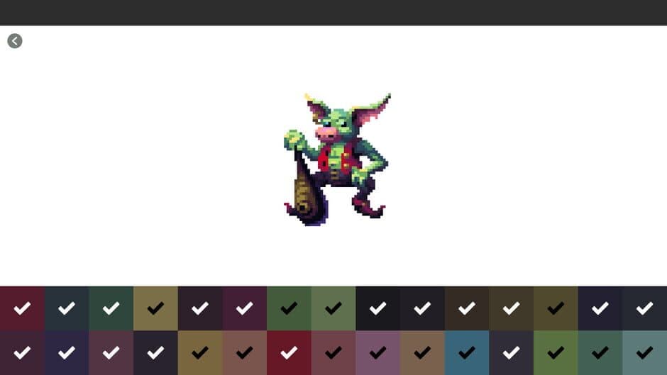 Скриншот 12 из Pixel Art Monster: Color by Number