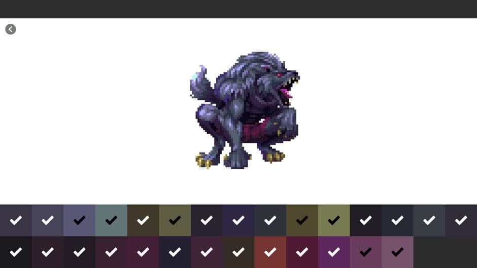 Скриншот 7 из Pixel Art Monster: Color by Number