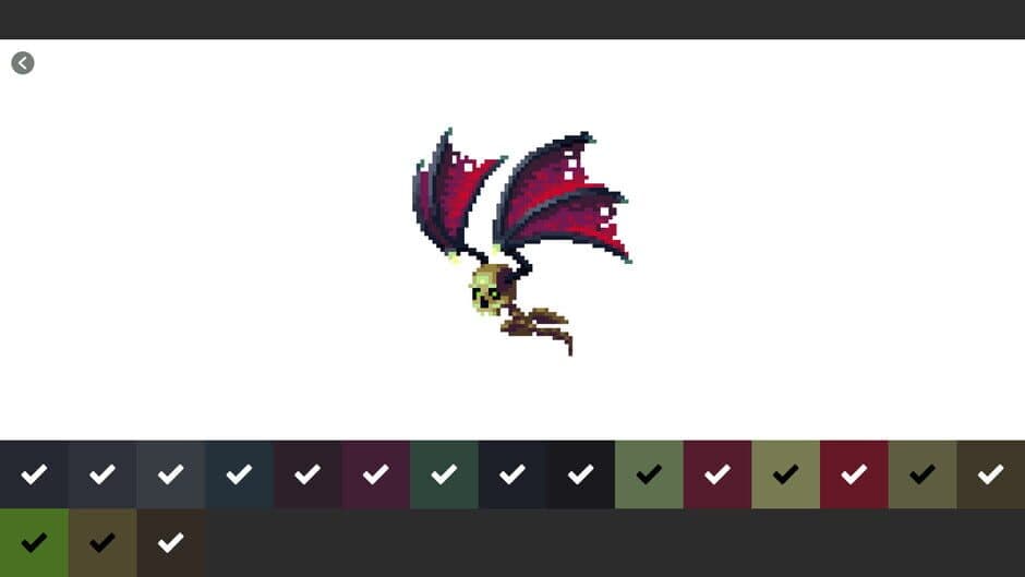Скриншот 2 из Pixel Art Monster: Color by Number