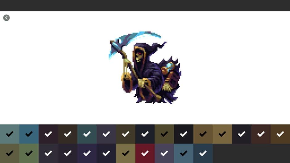 Скриншот 3 из Pixel Art Monster: Color by Number