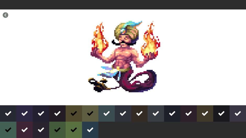 Скриншот 10 из Pixel Art Monster: Color by Number