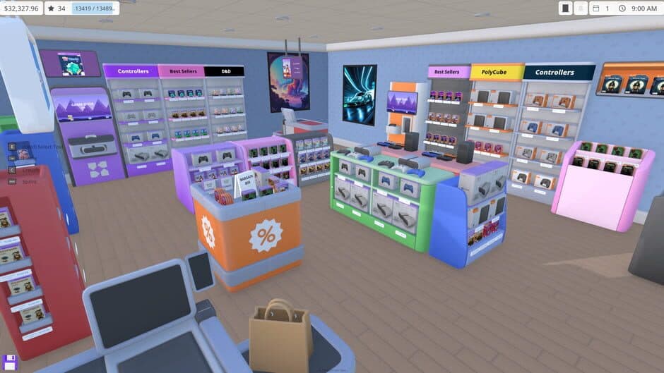 Скриншот 2 из GameZone: Game Store Simulator