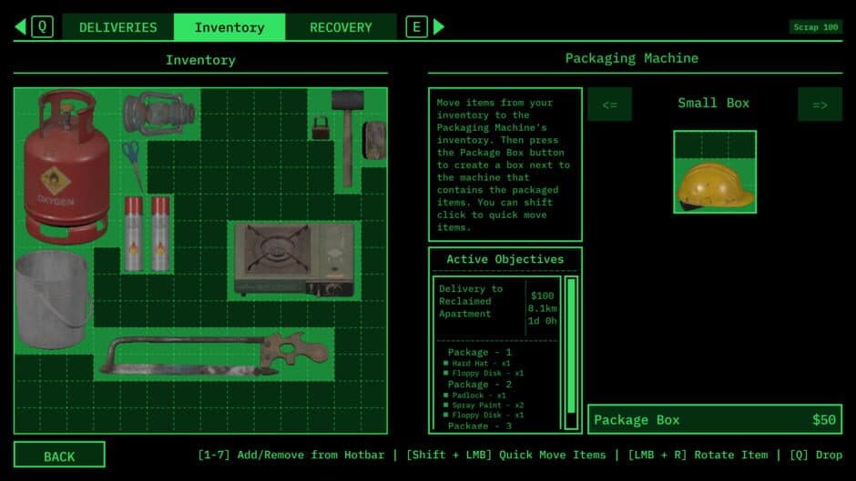 Скриншот 1 из PACS: Post Apocalypse Courier Service