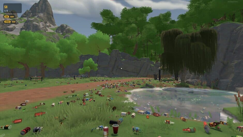 Скриншот 1 из Party's Over: Backyard Cleanup Simulator