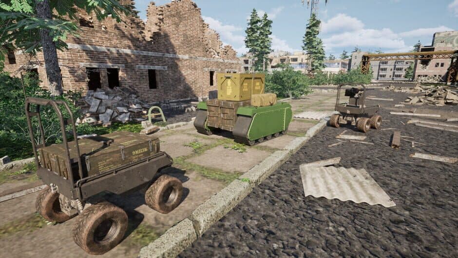 Скриншот 5 из Ground Drone Operator: Ground Robotic System Simulator
