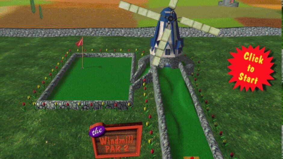 Скриншот 2 из 3-D Ultra Minigolf