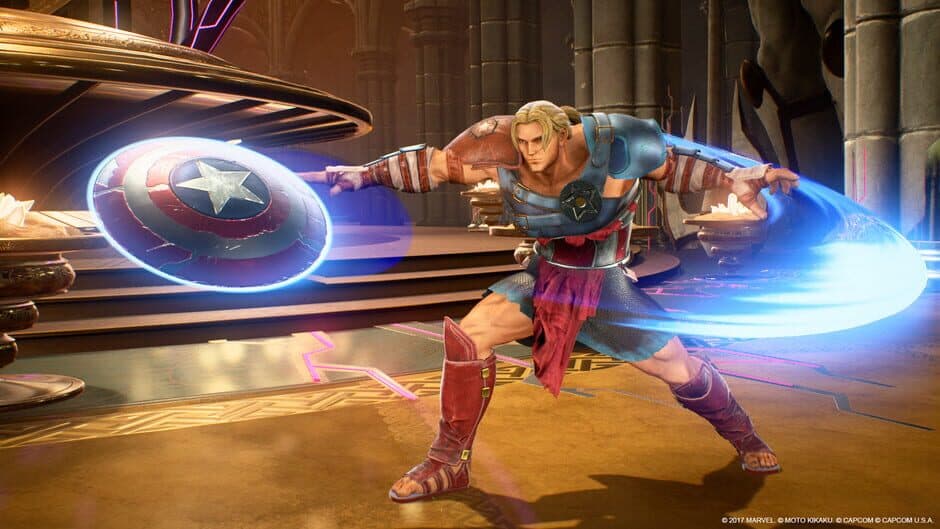 Скриншот 1 из Marvel vs. Capcom: Infinite - Captain America Gladiator Costume