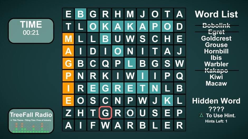 Скриншот 3 из 1-2-Splendid Word Search!
