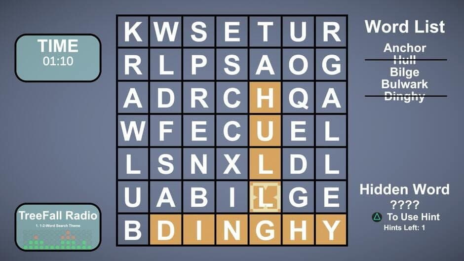 Скриншот 4 из 1-2-Splendid Word Search!