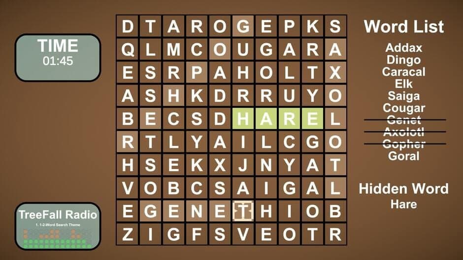 Скриншот 5 из 1-2-Splendid Word Search!