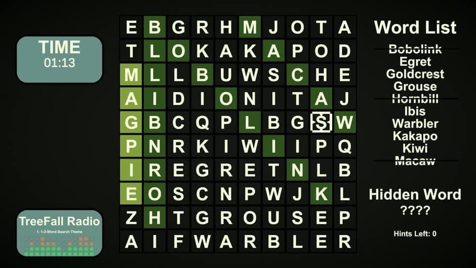Скриншот 9 из 1-2-Splendid Word Search!