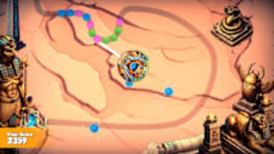 Скриншот 4 из Zumba: The Pharaoh's Marble Revenge