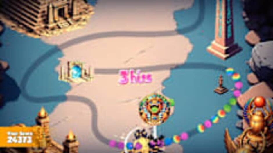 Скриншот 7 из Zumba: The Pharaoh's Marble Revenge