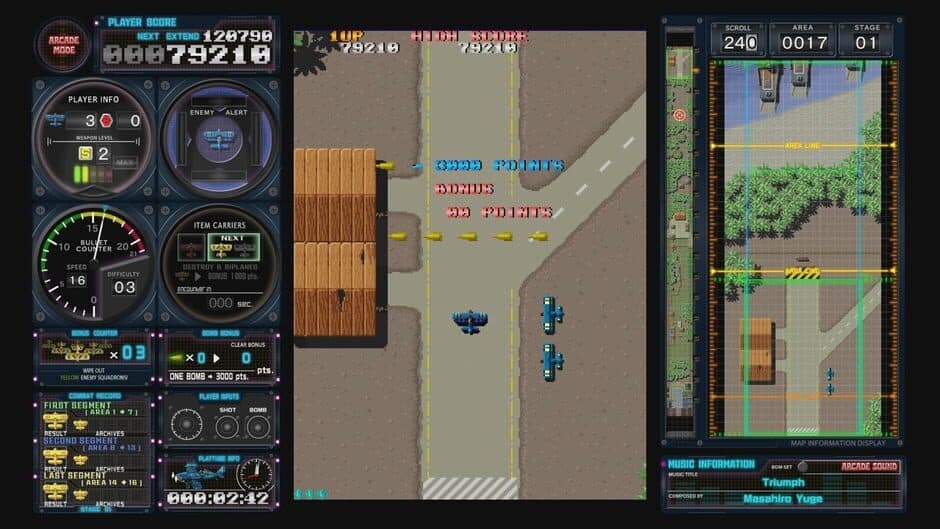 Скриншот 2 из Toaplan Arcade Garage: Flying Fire Shark