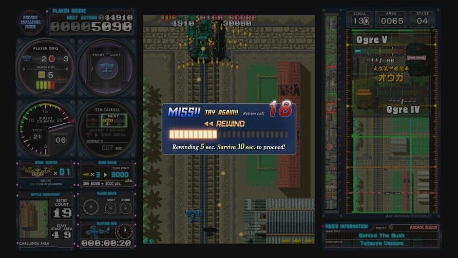 Скриншот 4 из Toaplan Arcade Garage: Flying Fire Shark