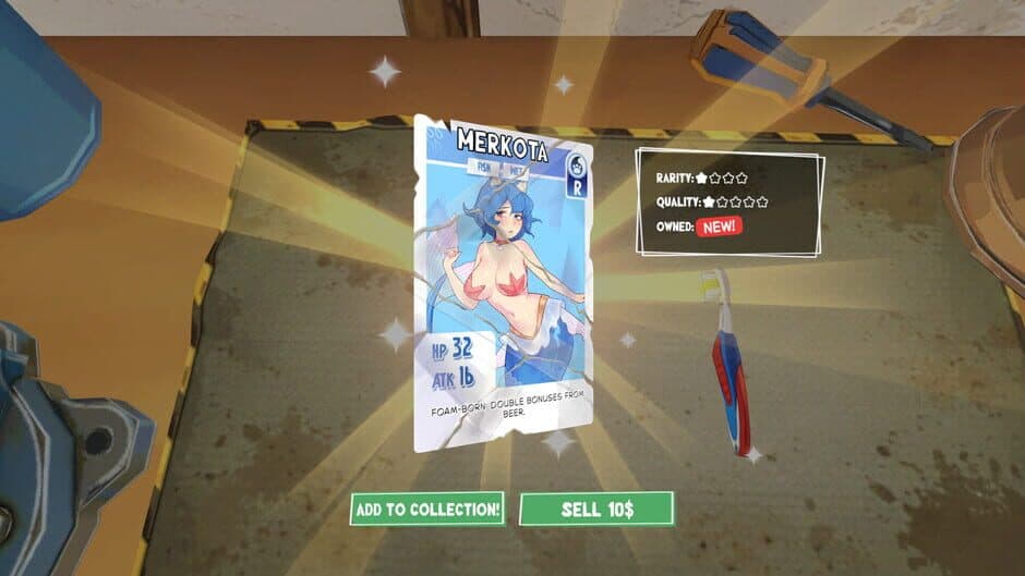 Скриншот 9 из Kotamon: My Sis Found a Super-Rare Card in Her Cereal Box, so I Became a Garbage Man to Find the Entire Collection and Earn $1,000,000