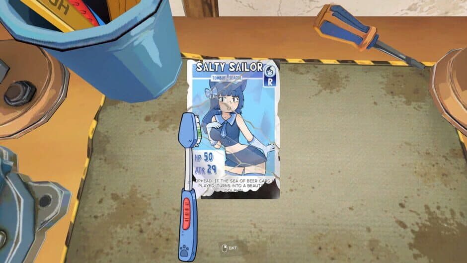 Скриншот 1 из Kotamon: My Sis Found a Super-Rare Card in Her Cereal Box, so I Became a Garbage Man to Find the Entire Collection and Earn $1,000,000