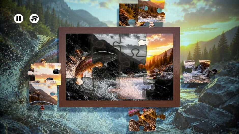 Скриншот 2 из Puzzles: Fish