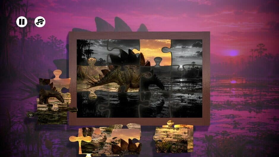 Скриншот 3 из Puzzles Dino