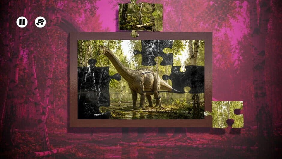 Скриншот 2 из Puzzles Dino