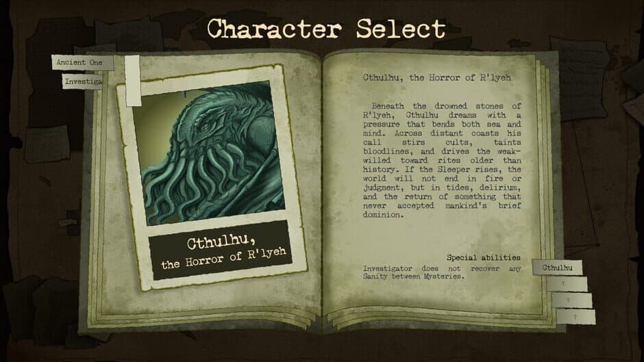 Скриншот 3 из Eldritch Cards: The Lovecraftian Dungeon Crawler Game