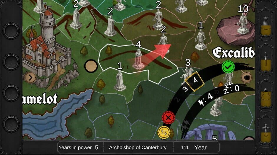 Скриншот 2 из Throne & Conquest: King Arthur