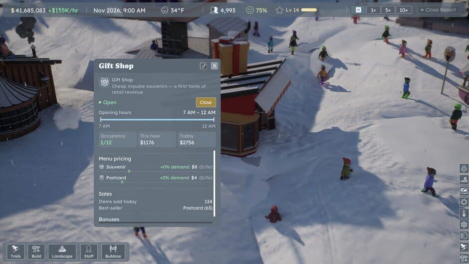 Скриншот 4 из Ski-E-O! Ski Resort Tycoon