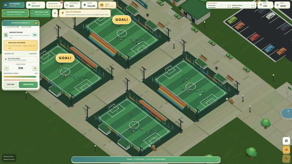 Скриншот 4 из Pitchside Empire