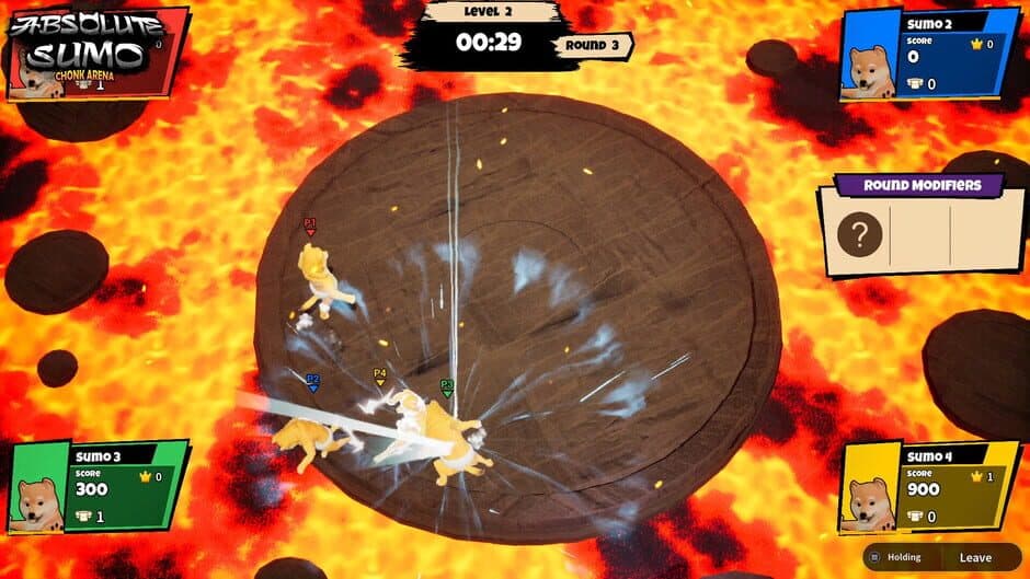 Скриншот 2 из Absolute Sumo: Chonk Arena