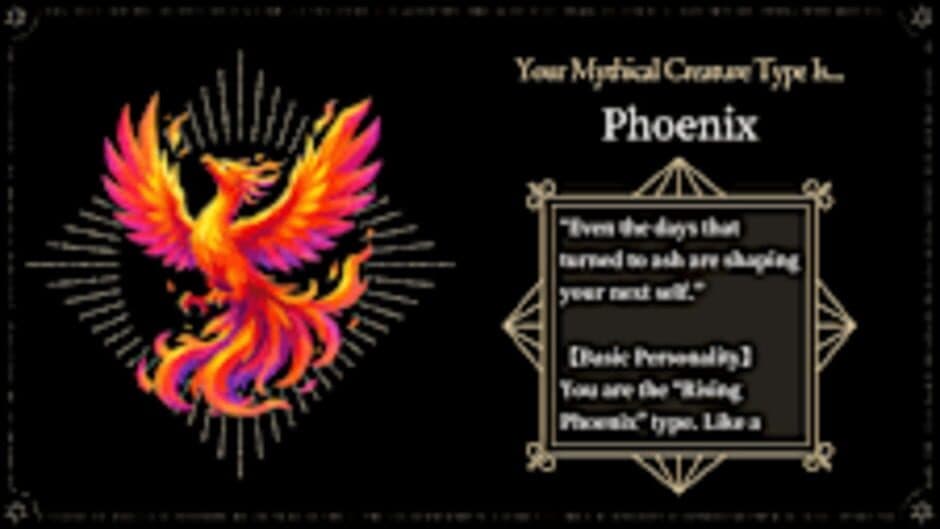 Скриншот 1 из Mythical Creature Personality Quiz: 16 Types