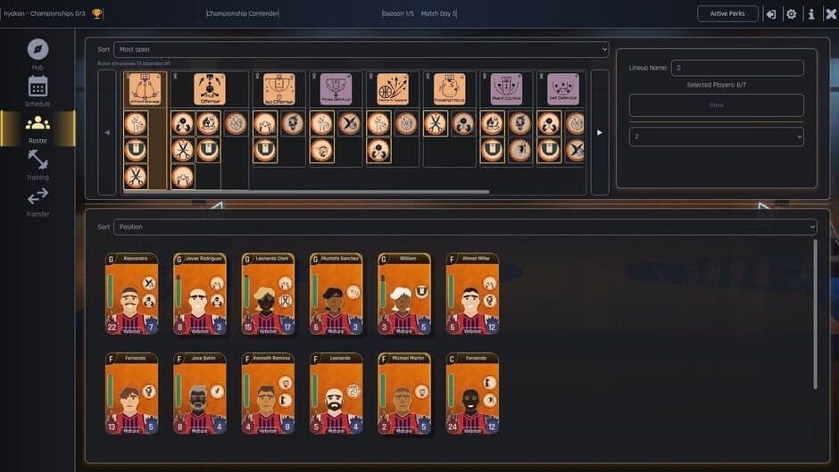 Скриншот 1 из Dynasty Basketball Manager