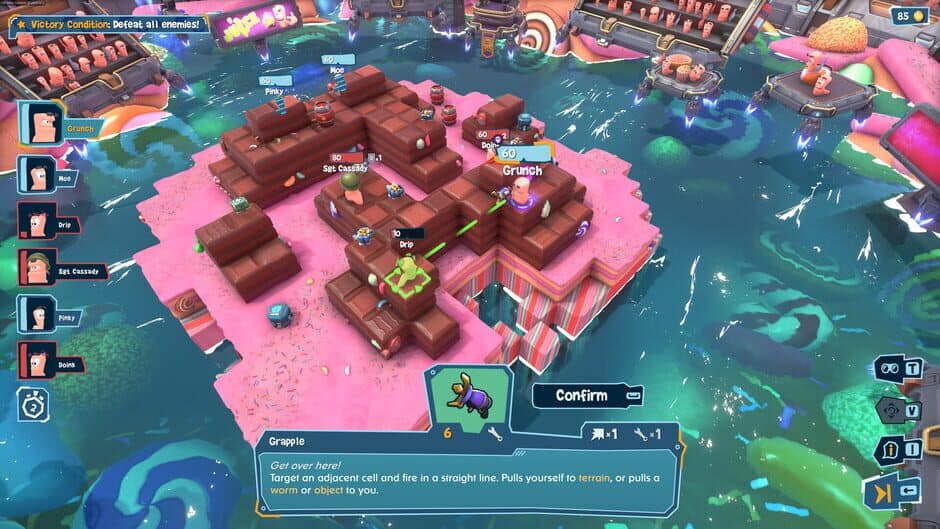 Скриншот 2 из Worms Galactic Tactics