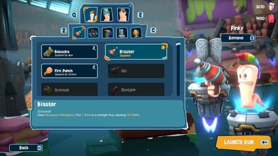 Скриншот 3 из Worms Galactic Tactics