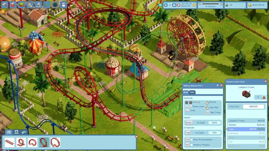 Скриншот 3 из RollerCoaster Tycoon Wonderworks