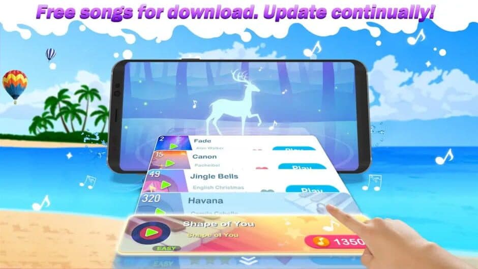 Скриншот 3 из Magic Piano Tiles 2018 - Music Game