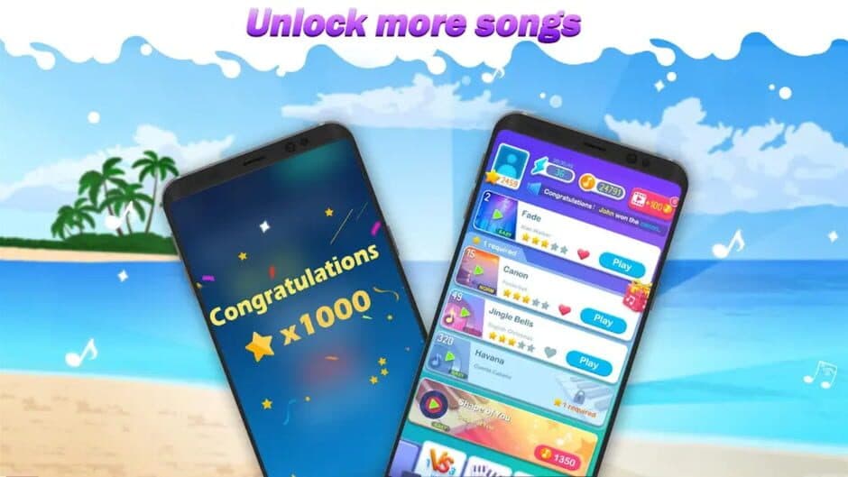 Скриншот 1 из Magic Piano Tiles 2018 - Music Game