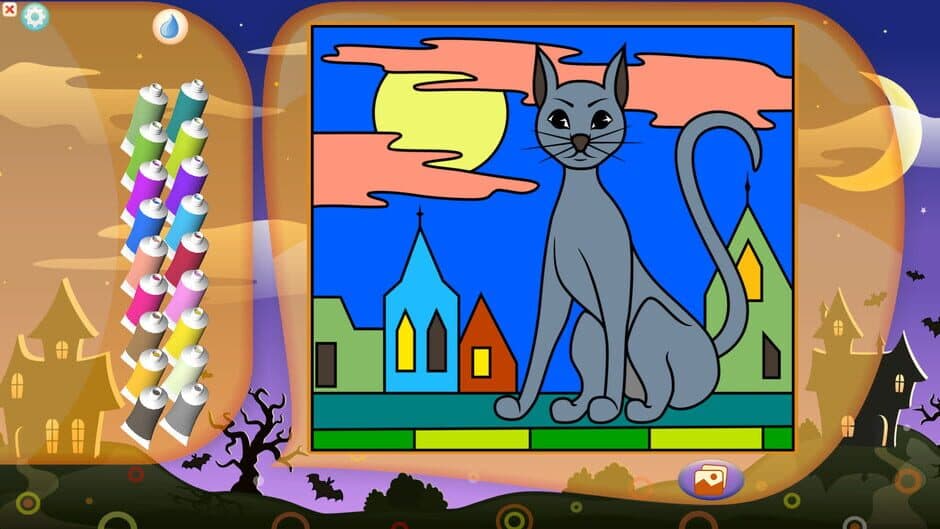 Скриншот 3 из Color by Numbers - Halloween +