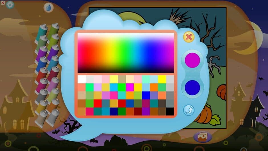 Скриншот 1 из Color by Numbers - Halloween +