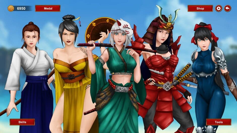 Скриншот 1 из Waifu Hunter: Episode 1 - The Runaway Samurai