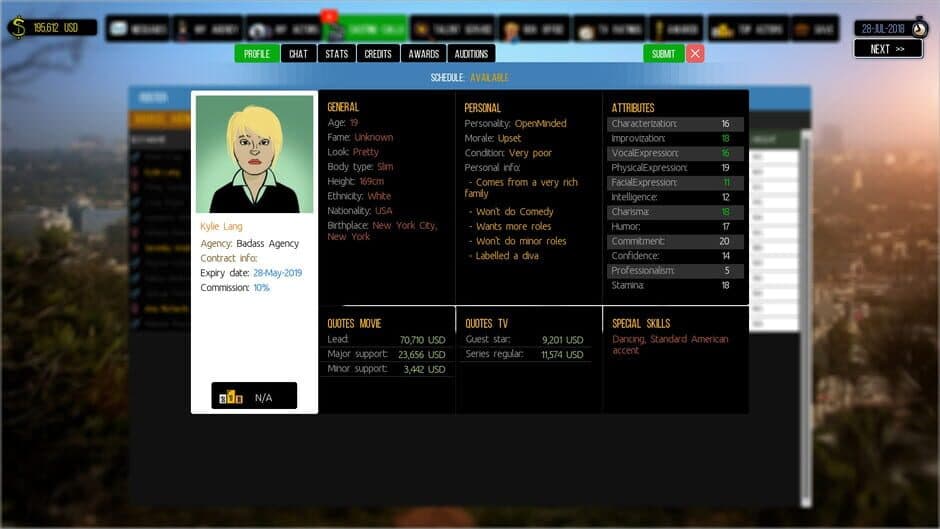 Скриншот 12 из Cattle Call: Hollywood Talent Manager