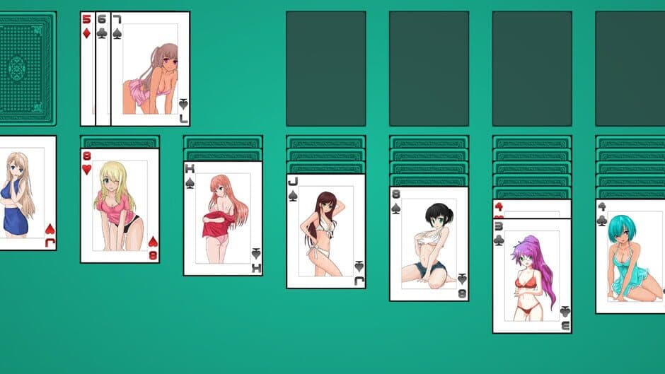 Скриншот 3 из Anime Babes: Solitaire