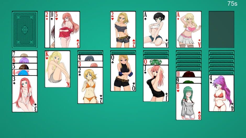 Скриншот 5 из Anime Babes: Solitaire