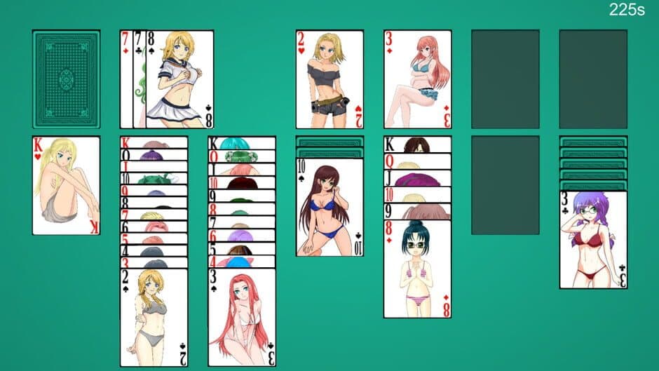 Скриншот 4 из Anime Babes: Solitaire