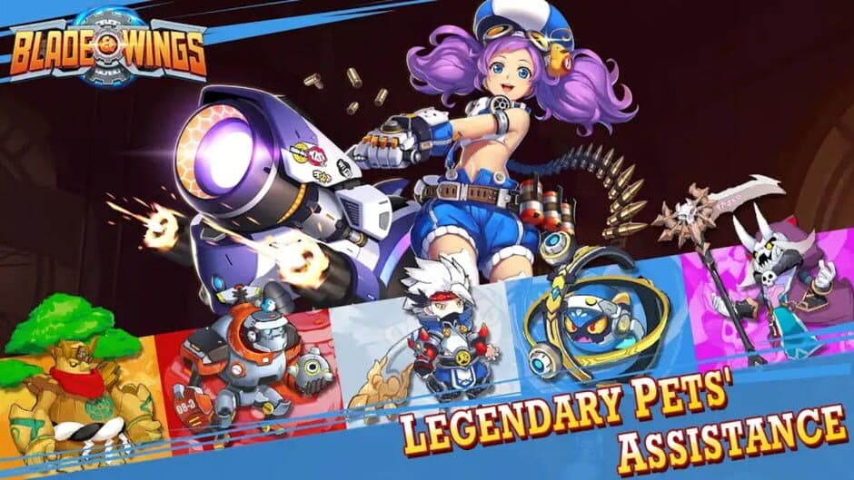 Скриншот 3 из Blade and Wings: Future Fantasy 3D Anime MMORPG Game