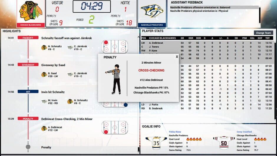 Скриншот 11 из Franchise Hockey Manager 5
